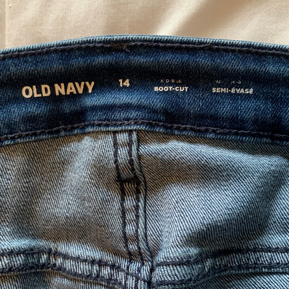 Boot cut jeans